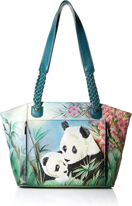 Anna by Anuschka Womens Genuine Leather Large East