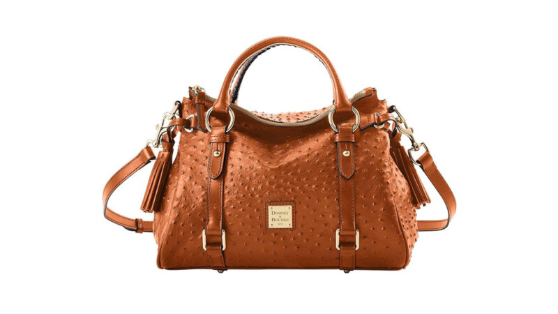 Dooney and Bourke Handbag Ostrich Satchel