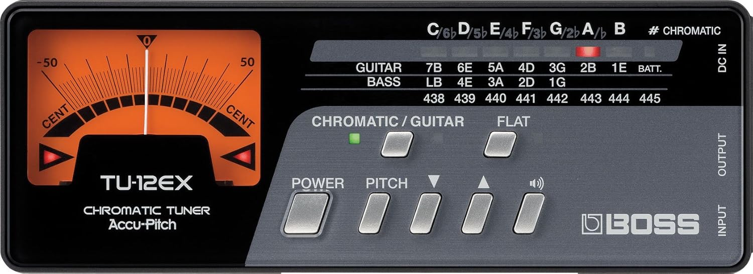 Boss TU 12EX Chromatic Tuner