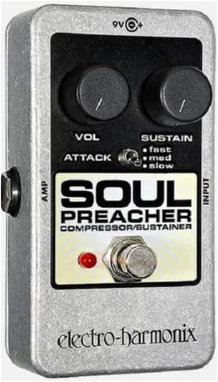 Electro Harmonix Preacher Compressor Sustainer Pedal