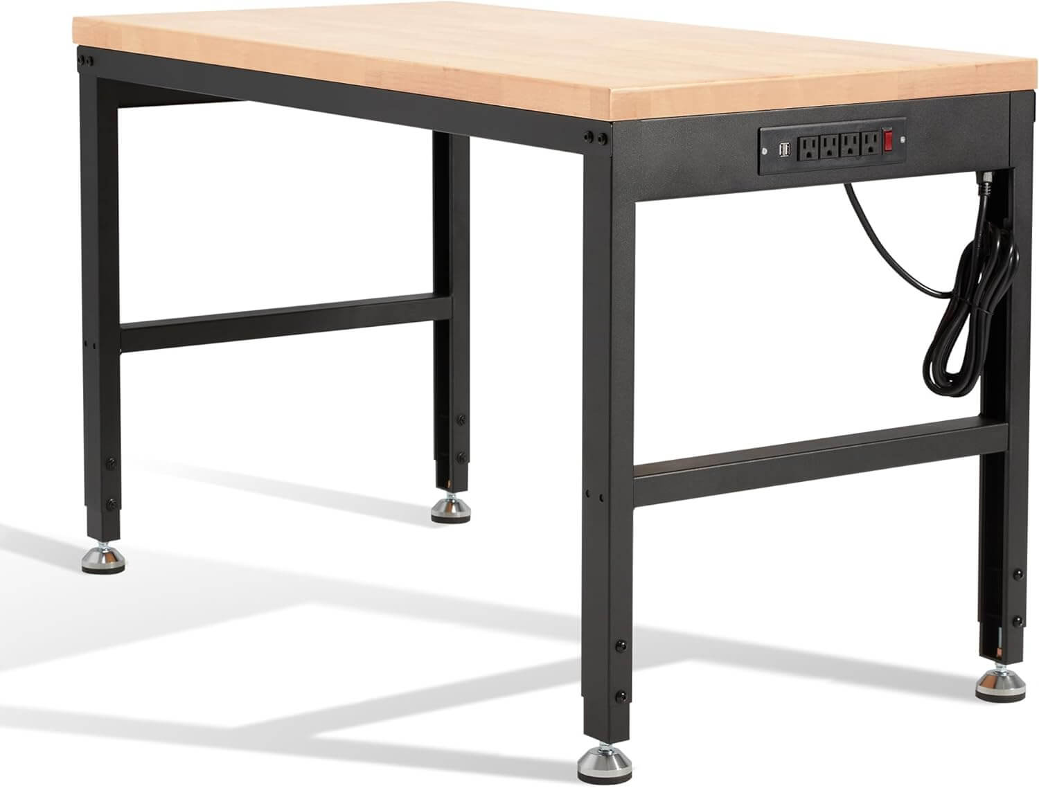 Top 5 Best Workbenches for Garage HABUTWAY Height Adjustable Workbench 48 inch 2000 Lbs