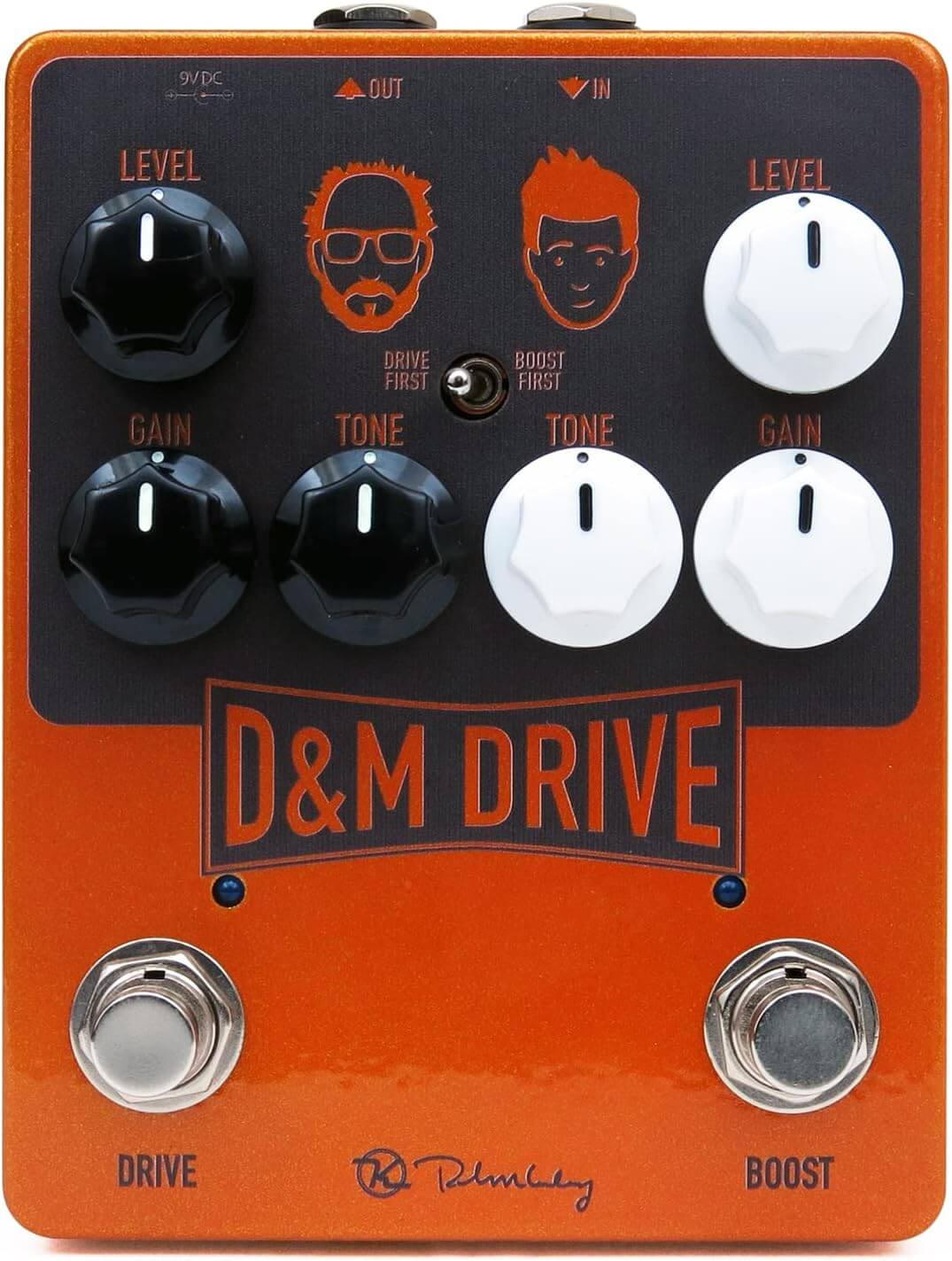 Keeley DM Drive Overdrive and Boost Pedal