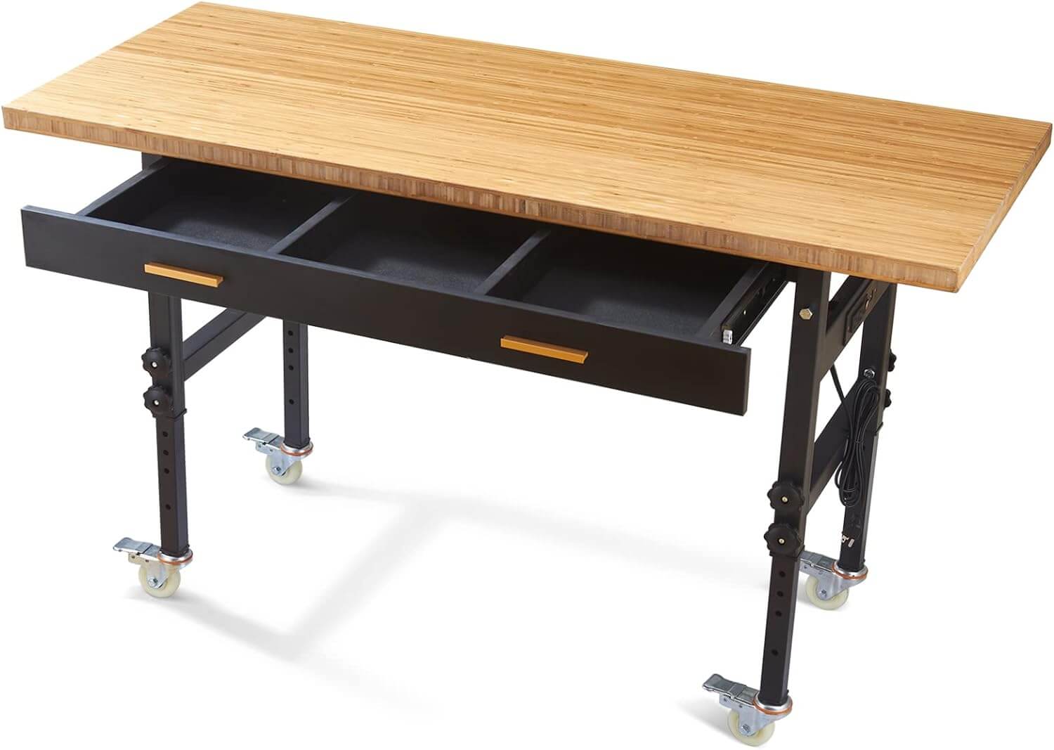 QYDS 60 inches Workbench with Drawers