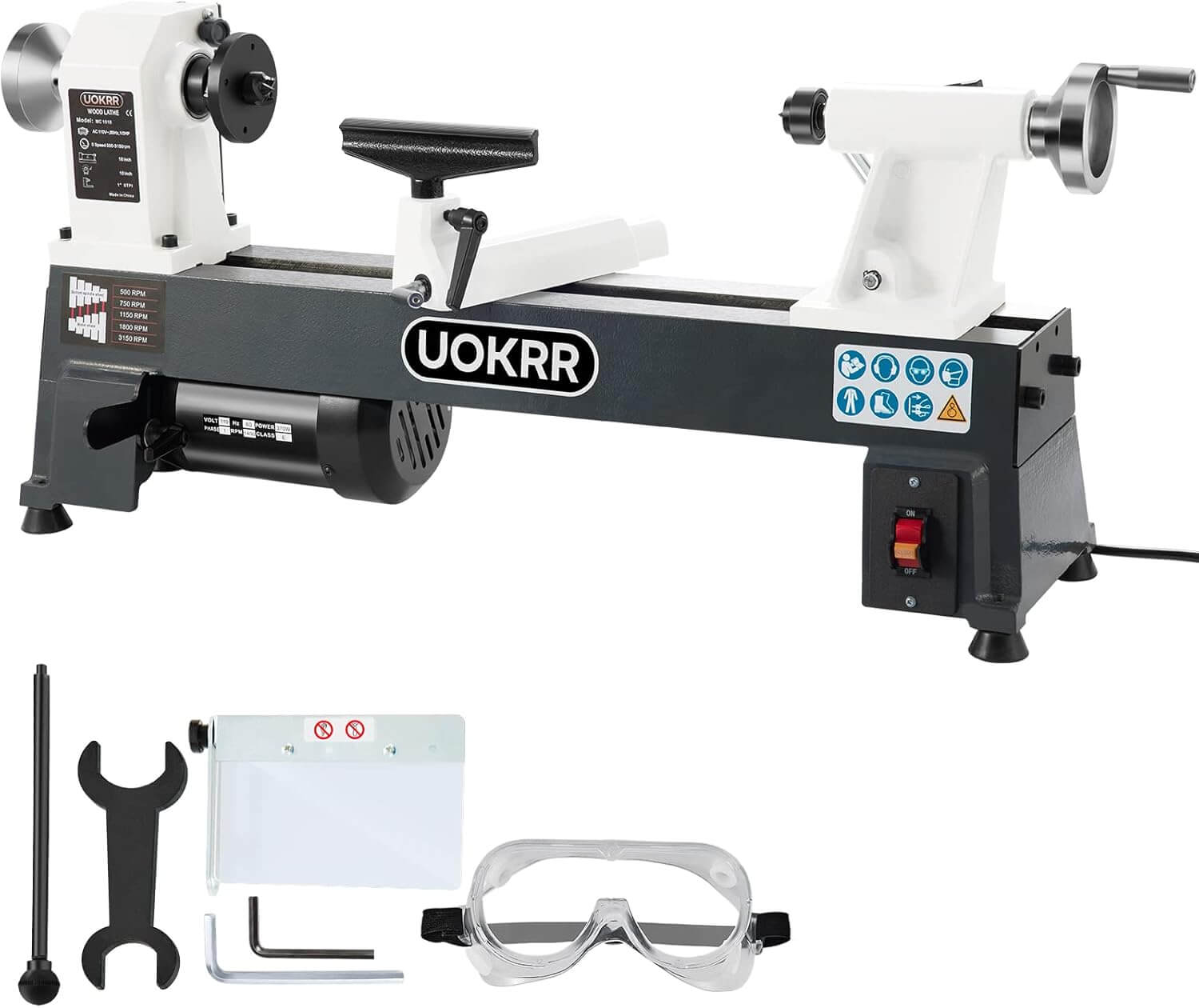 UOKRR Benchtop Wood Lathe