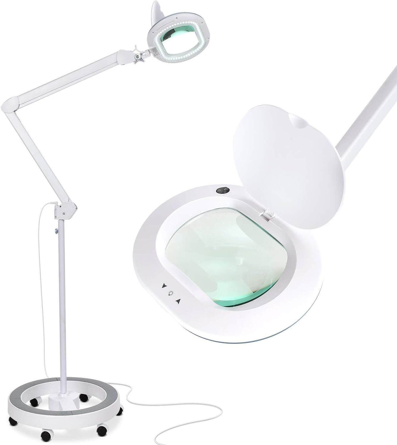Brightech LightView Pro Magnifying Glass Floor Lamp Review Brightech LightView Pro Magnifying Glass Floor