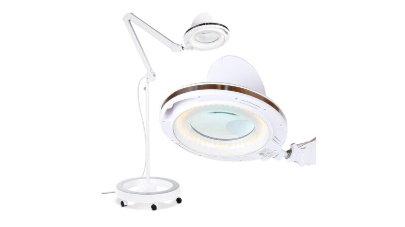 Brightech LightView Pro Magnifying Glass Rolling Lamp Review