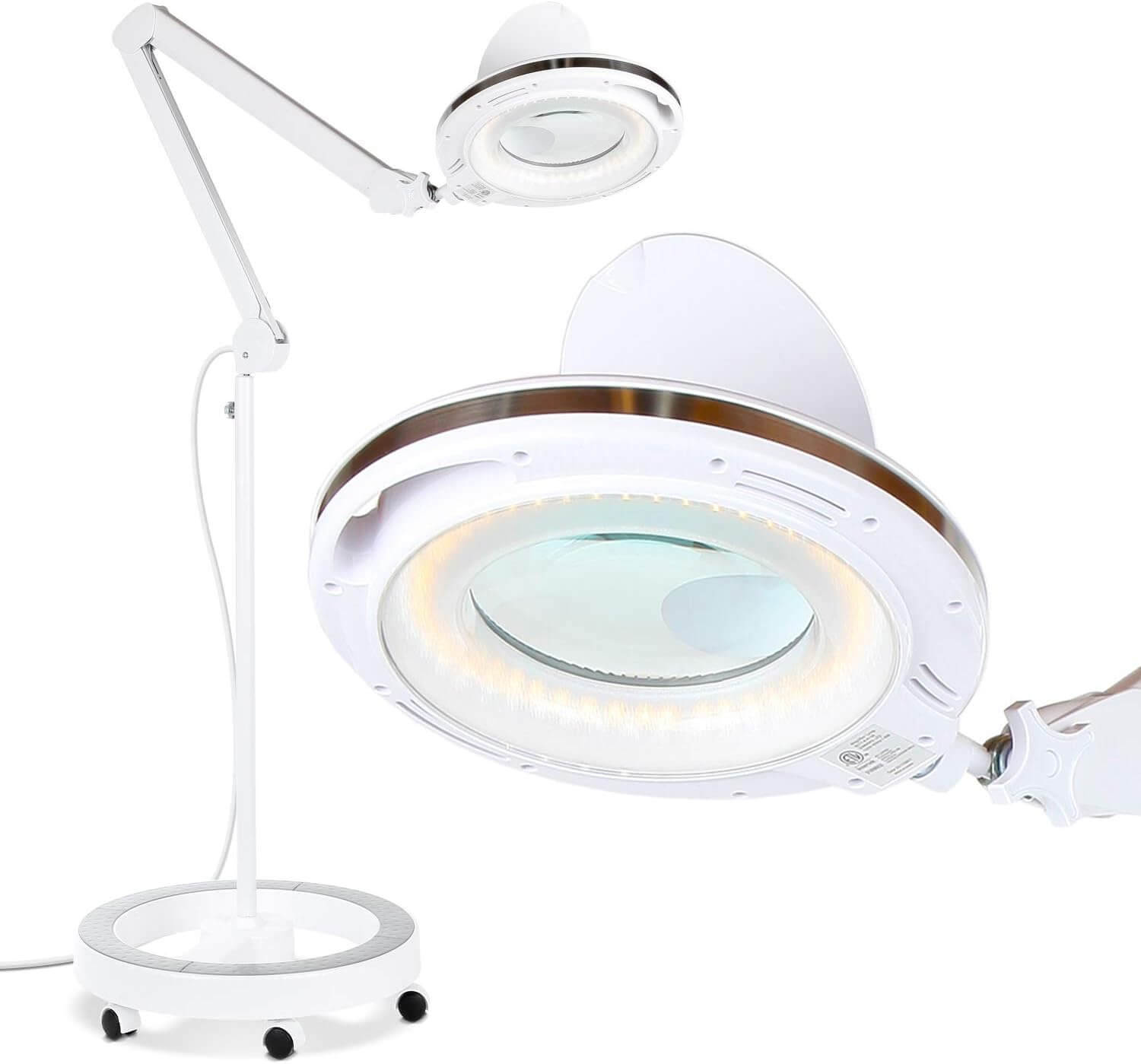Brightech LightView Pro Magnifying Glass Rolling Lamp Review Brightech LightView Pro Magnifying Glass Rolling