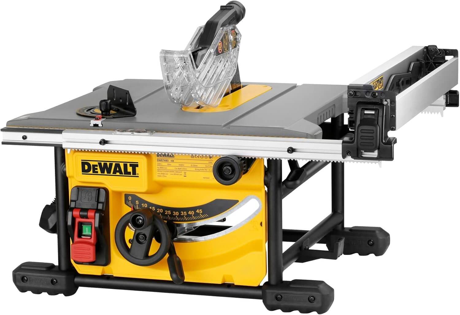 Top 5 Best Portable Table Saws DEWALT DWE7485 Table Saw for Jobsites 4