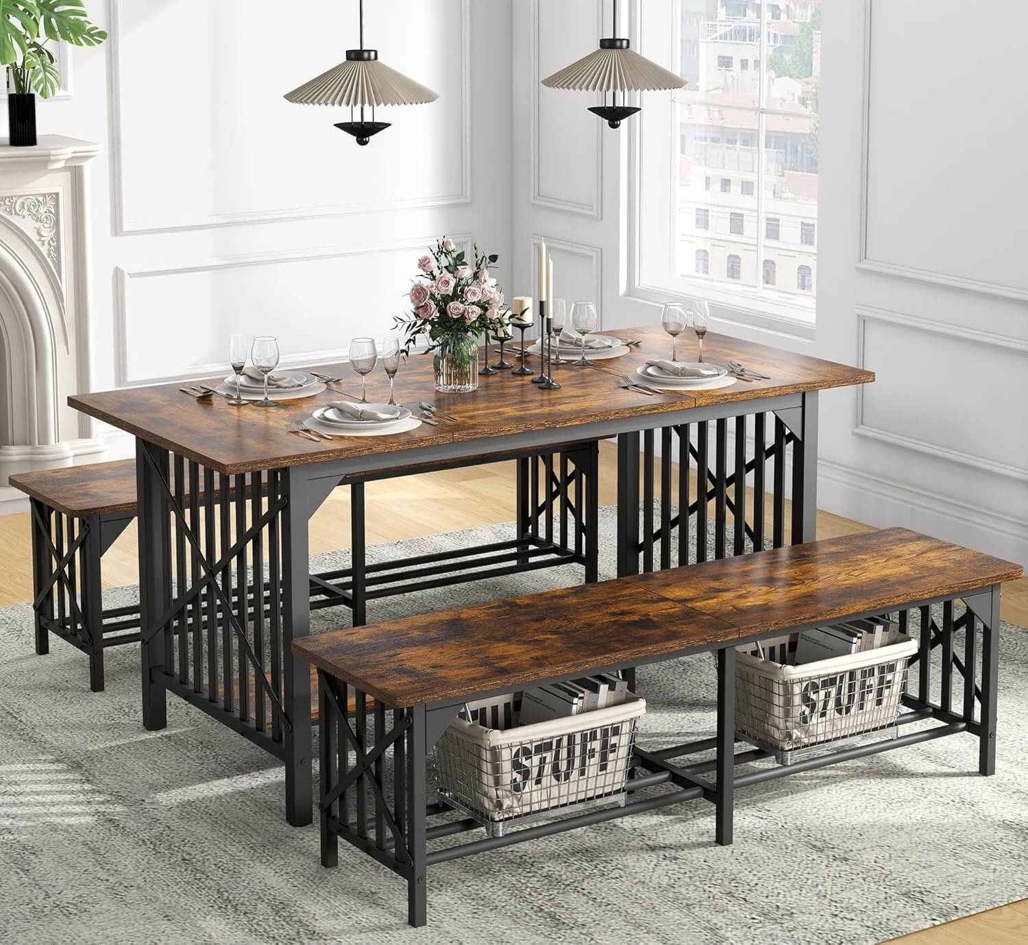 DWVO Dining Table Set Review DWVO Dining Table Set