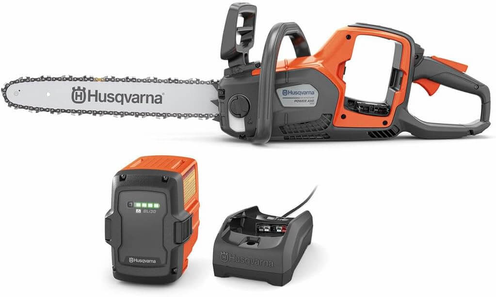 Top 5 Best Electric Chainsaws Husqvarna Power Axe 350i Cordless Electric Chainsaw