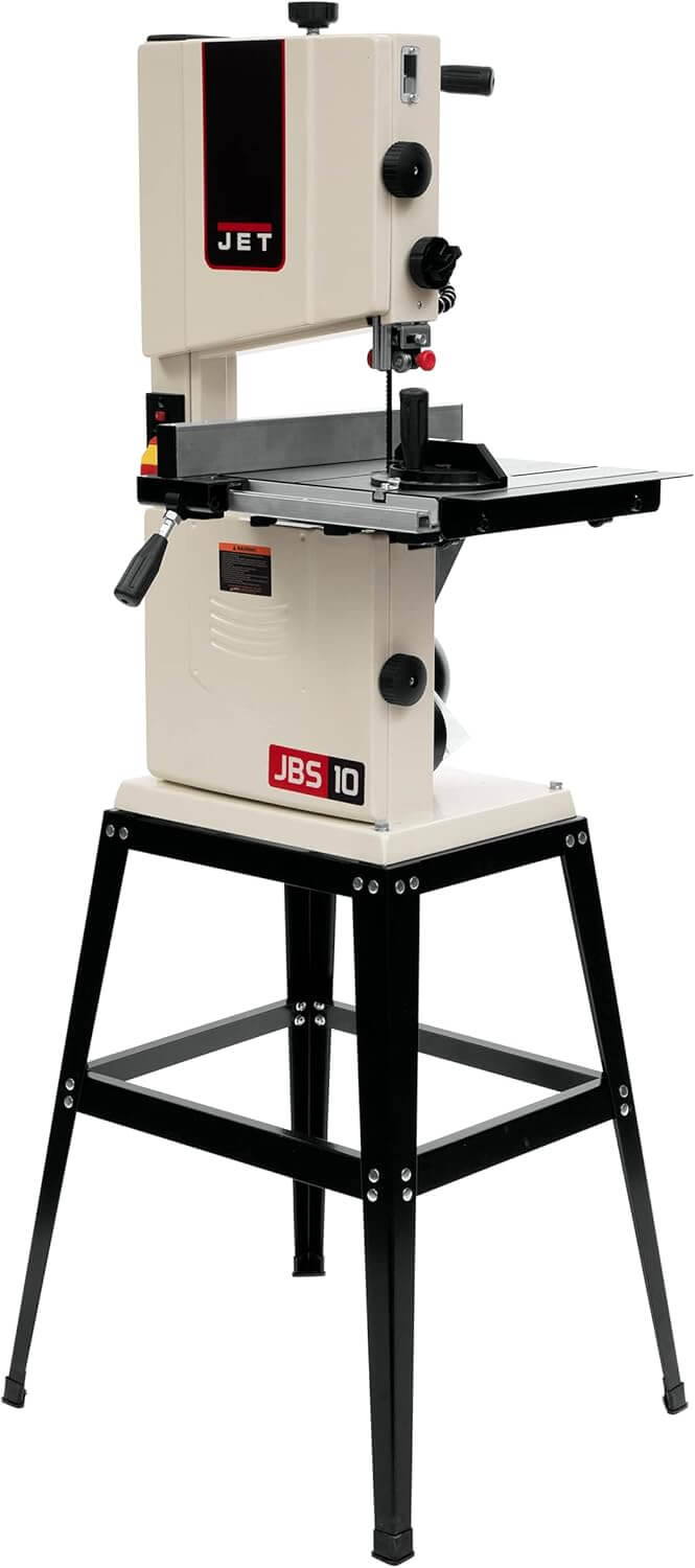 Top 5 Best 10-Inch Bandsaw JET JWB 10 10 Inch Woodworking Bandsaw with Stand