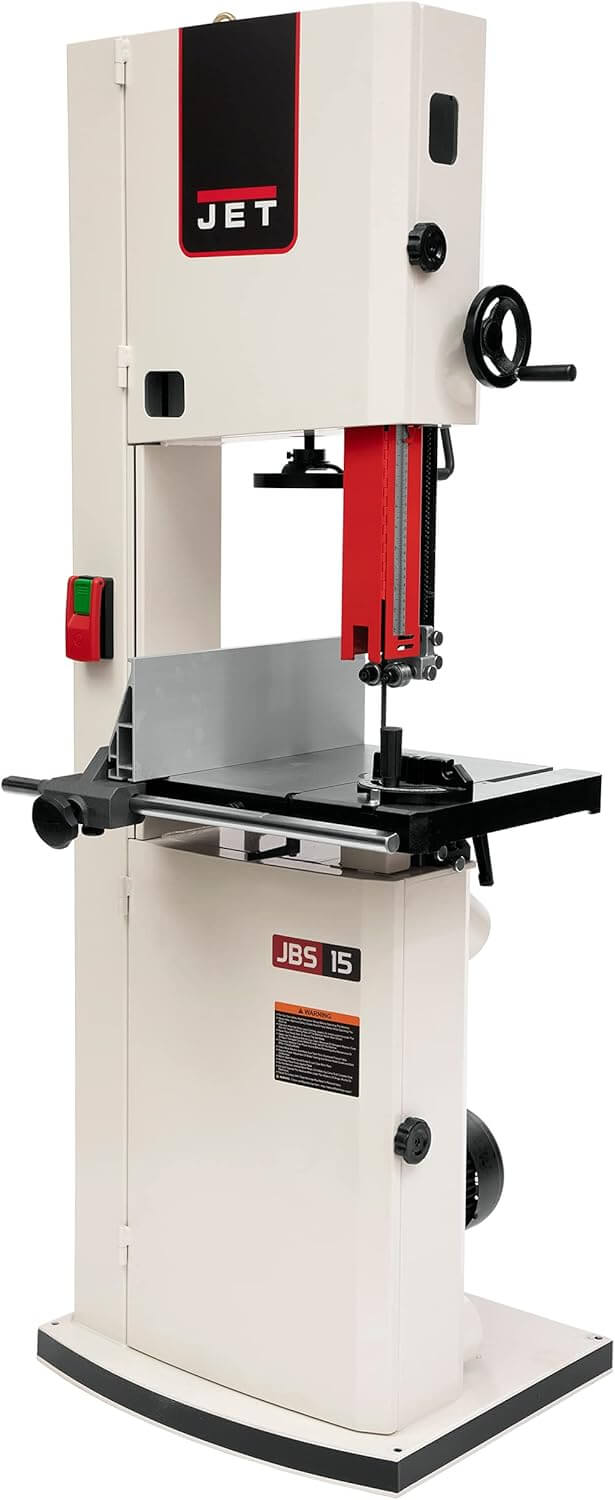 Top 5 Best Band Saws for Woodworking Jet JWBS 15 15 Inch Woodworking Bandsaw