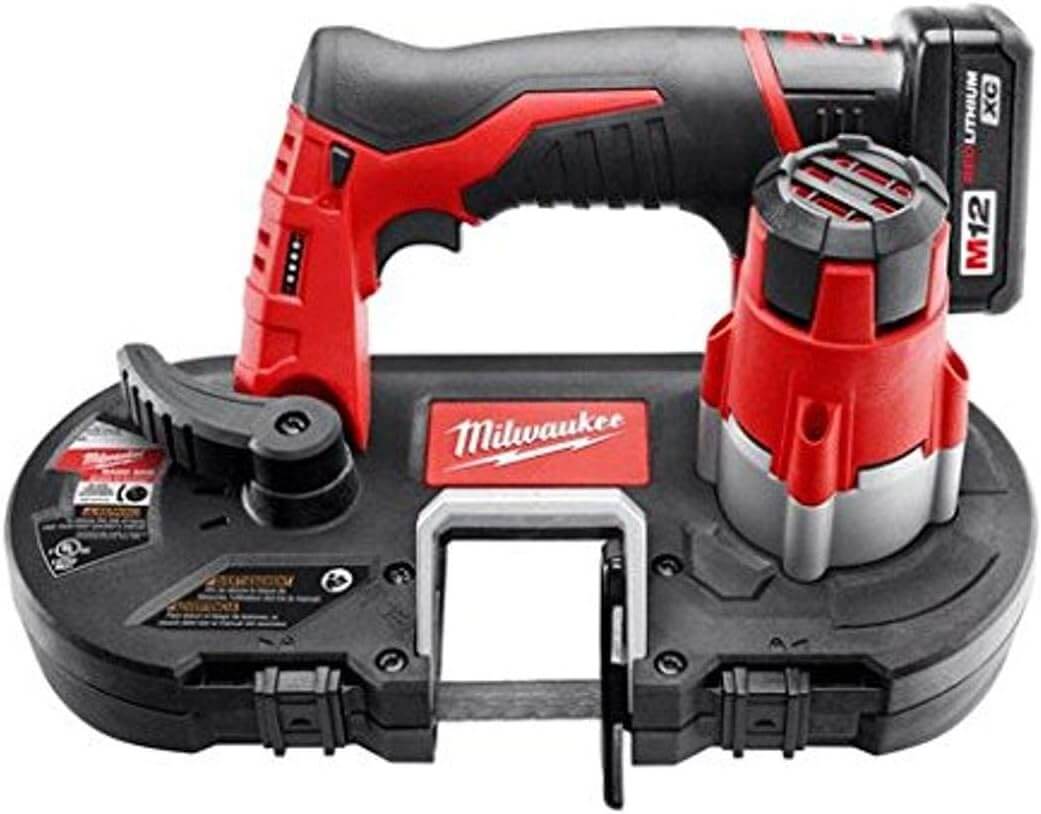 Milwaukee 2429 21XC M12 Cordless Sub Compact Bandsaw Kit