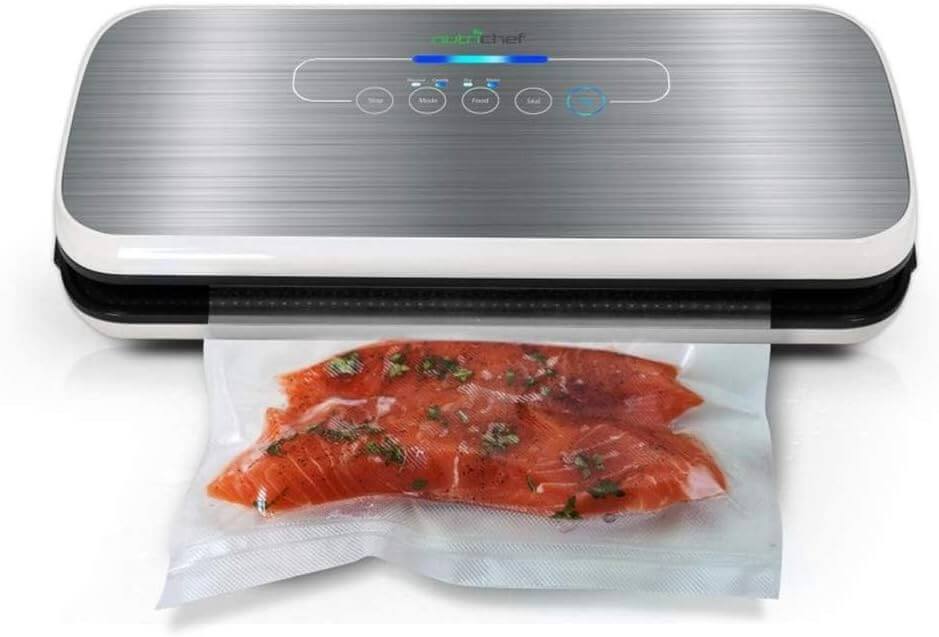 NutriChef PKVS Sealer Automatic Vacuum Air Review NutriChef PKVS Sealer Automatic Vacuum Air Sealing Food Preservation System