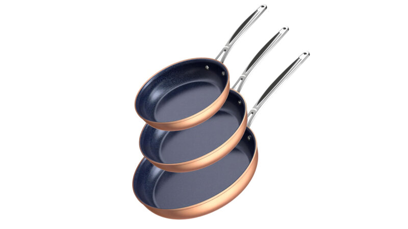 Nuwave 3 Piece 8”, 10”, 12” Forged Lightweight Frying Pan Set Review