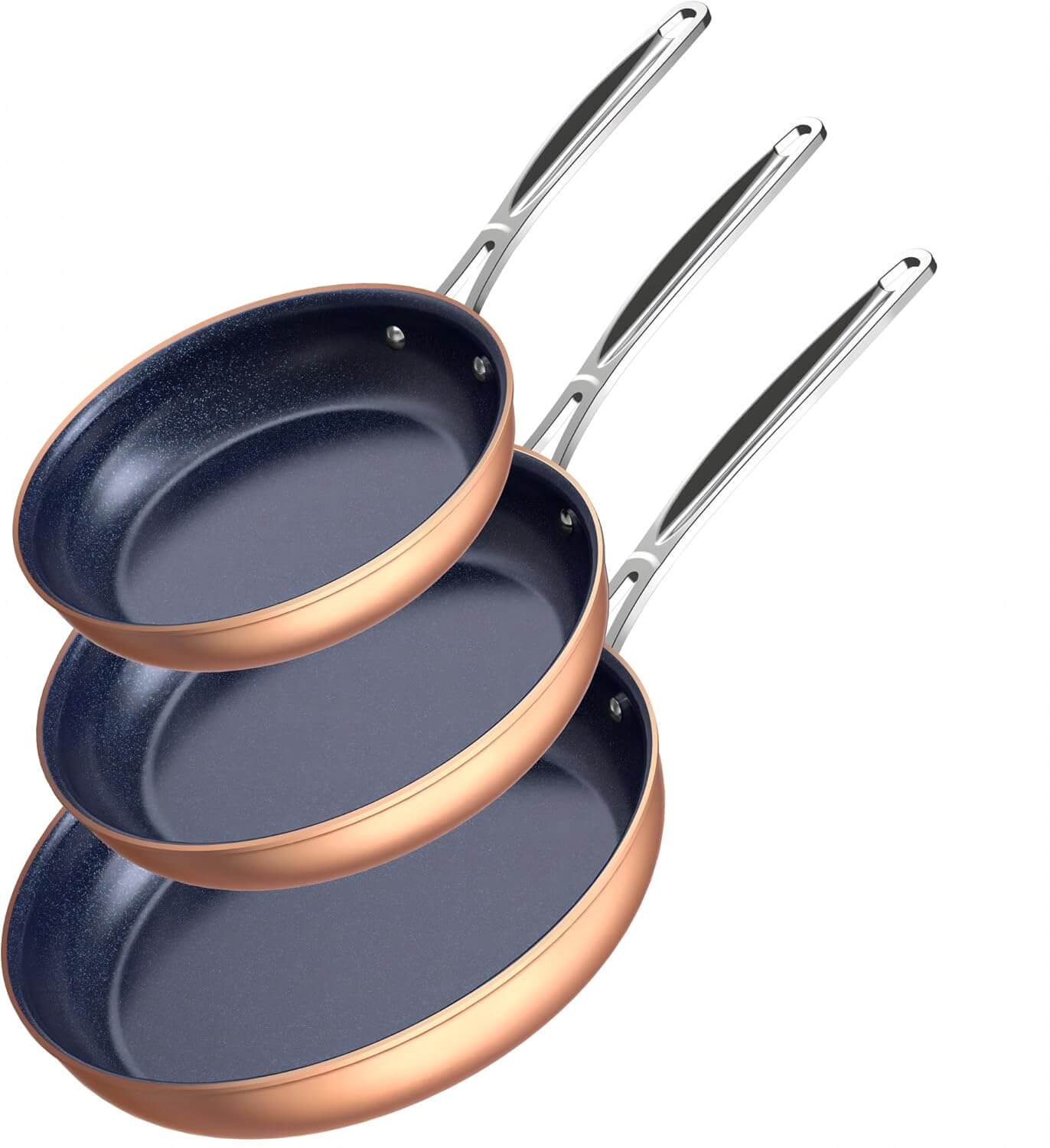 Nuwave 3 Piece 8”, 10”, 12” Forged Lightweight Frying Pan Set Review Nuwave 3 Piece Forged Lightweight Frying Pan Set