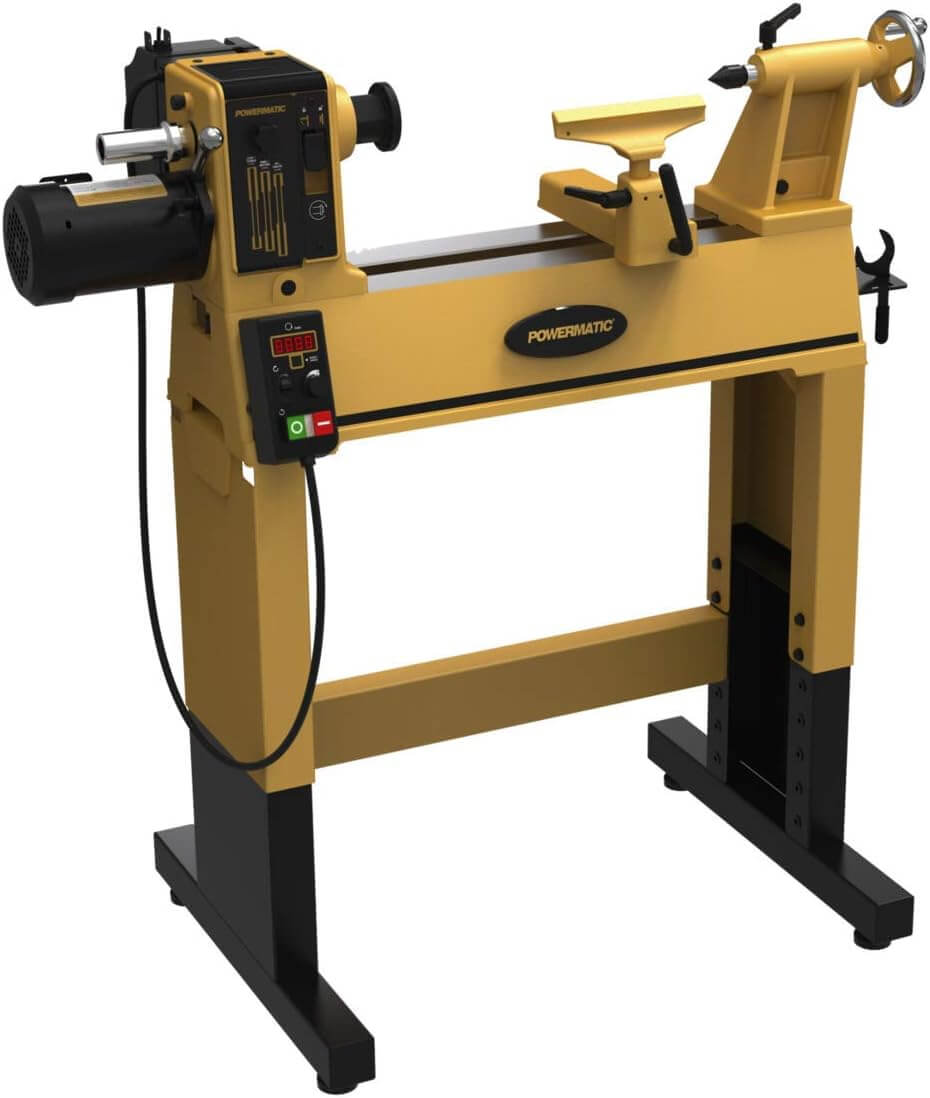 Top 5 Best Wood Lathes for Shaping Powermatic Woodworking Lathe with Stand
