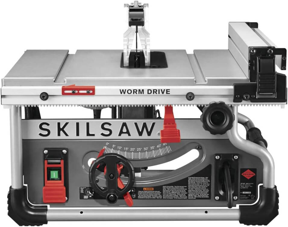 Top 5 Best 8-1/4 Inch Table Saw SKIL SPT99T 01 Portable Worm Drive Table Saw 1