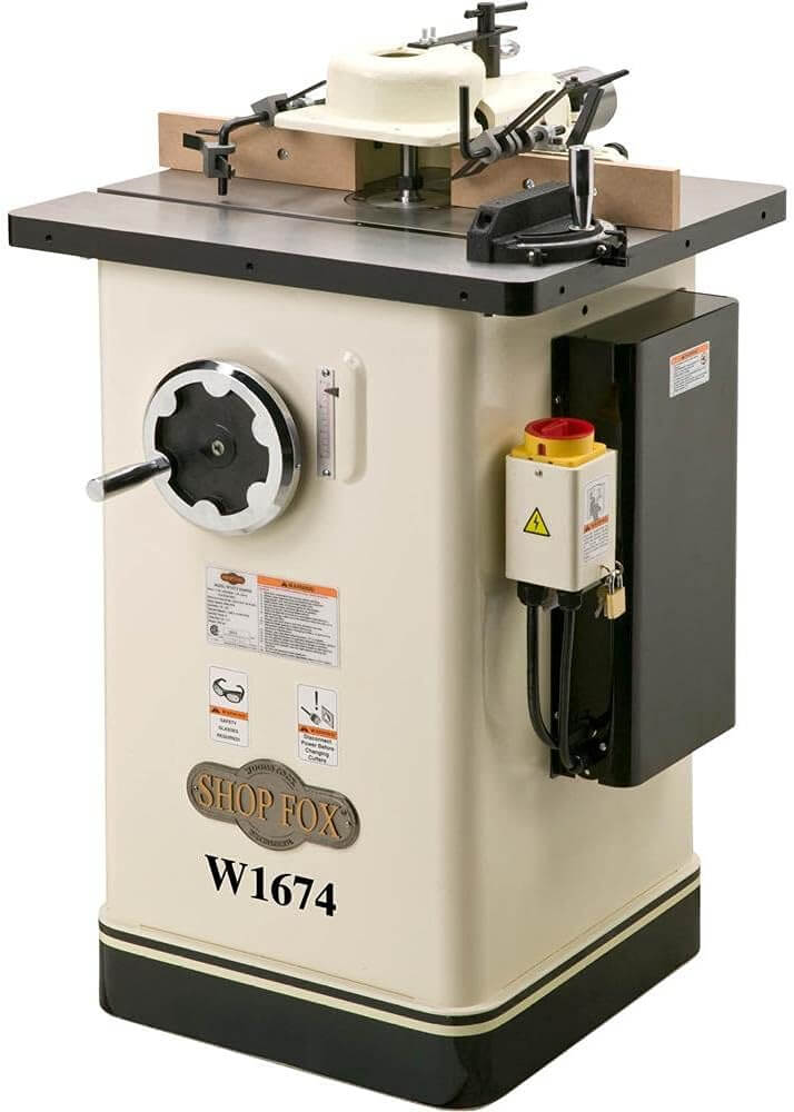 Top 5 Best Woodworking Shaper Shop Fox W1674 2 HorsePower Shaper Prewired 240