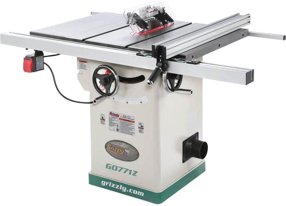 Shop Fox W1837 Open Stand Hybrid Table Saw 1