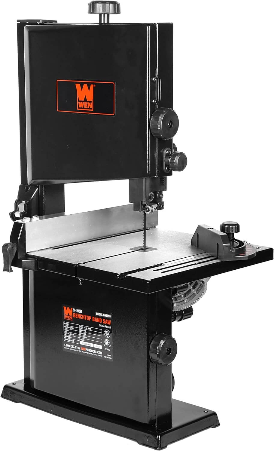 Top 5 Best Band Saws for Precise Lines and Smooth Curves WEN BA3959 9 Inch Band Saw 2