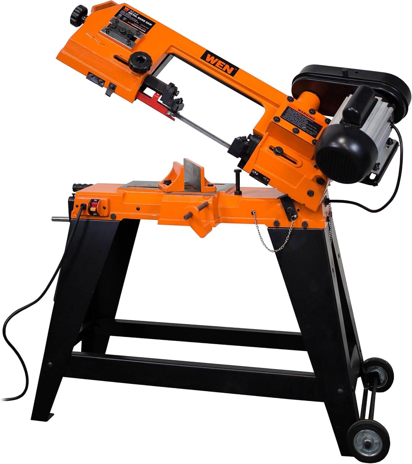 Top 5 Best Vertical and Horizontal Band Saw for Metal Cutting WEN BA4664 Metal Band Saw with Stand