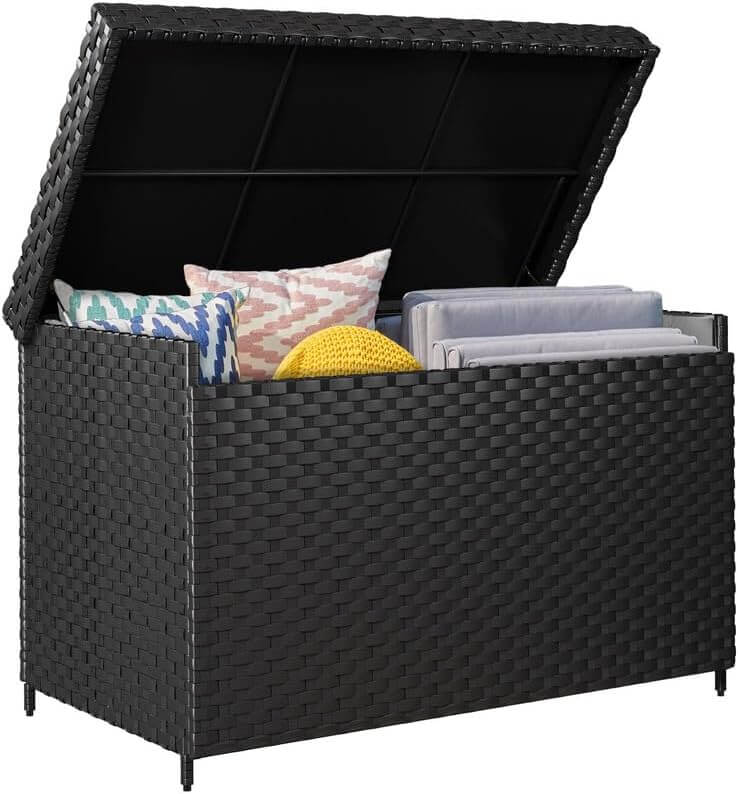 YITAHOME 230 Gallon Wicker Deck
