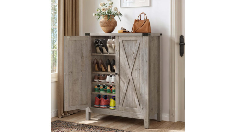 YITAHOME Shoe Cabinet with Doors Review