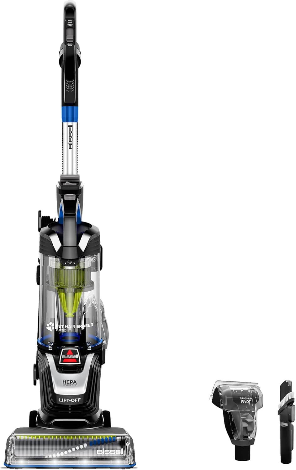 BISSELL Pet Hair Eraser Turbo Lift Off Vacuum
