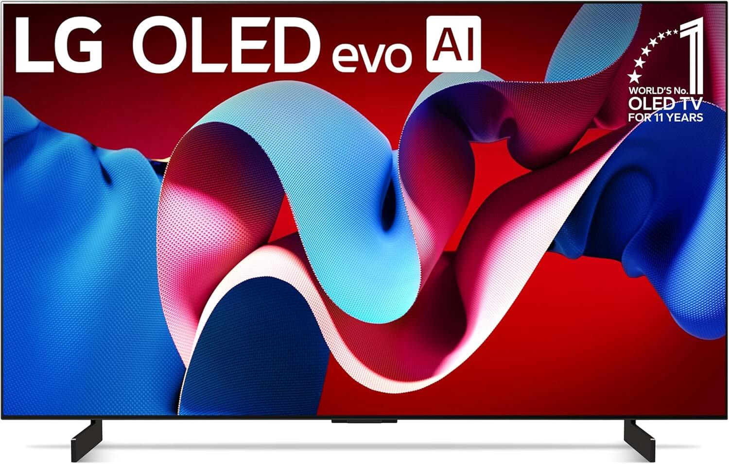 Top 5 Best Kitchen Television LG 42 Inch Class OLED evo C4 Series Smart TV