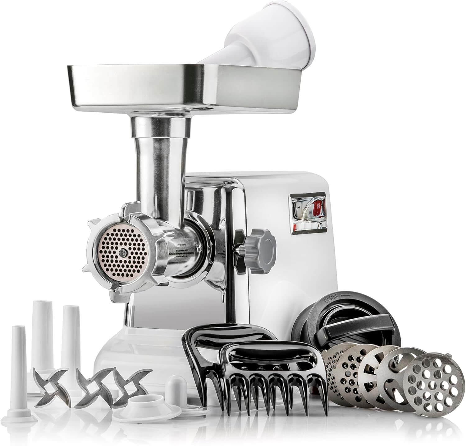 Top 5 Best Meat Grinder STX International Turboforce 3000 Heavy Duty 5 In 1 Powerful Size