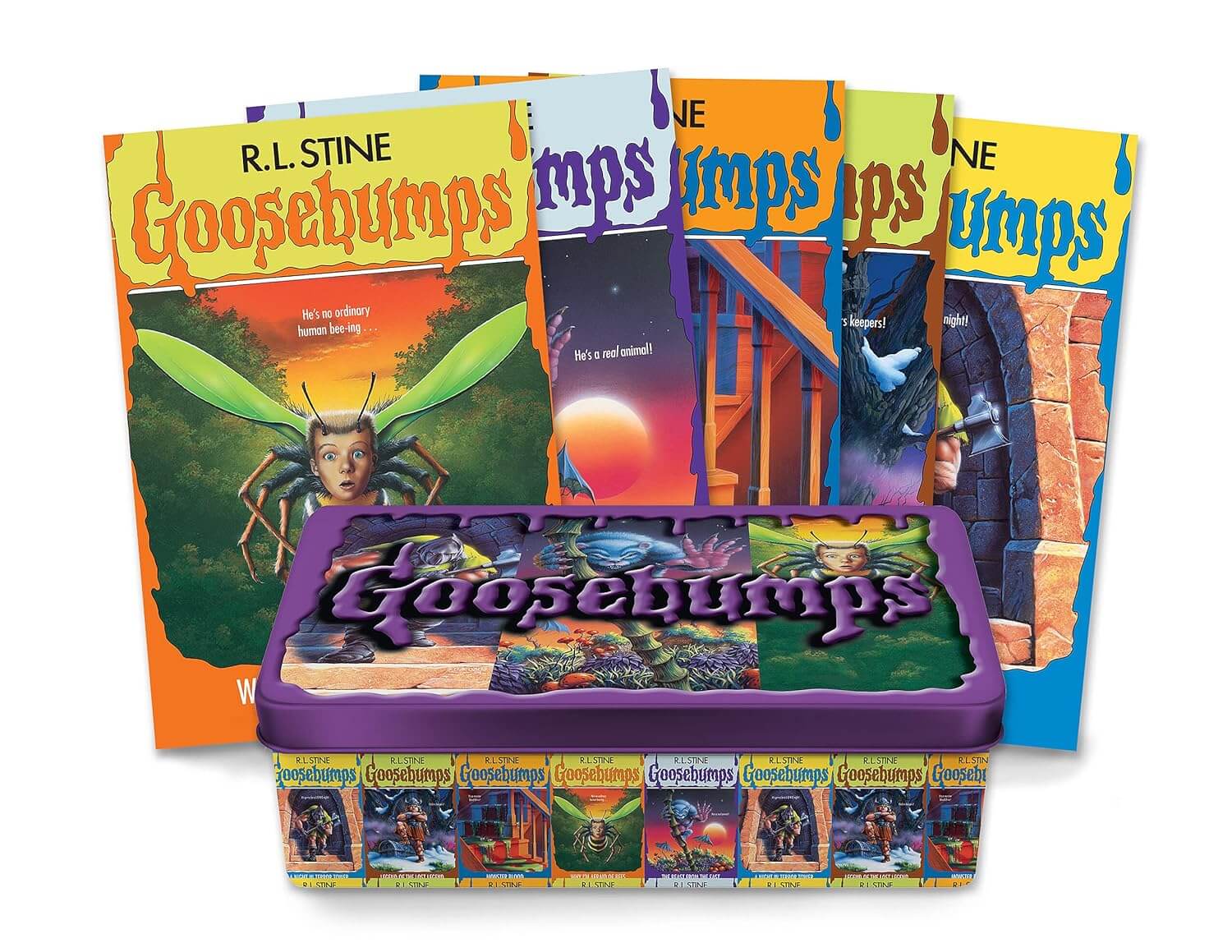 Top 5 Best Goosebumps Books for 7-Year-Olds Goosebumps 25th Anniversary Retro Set