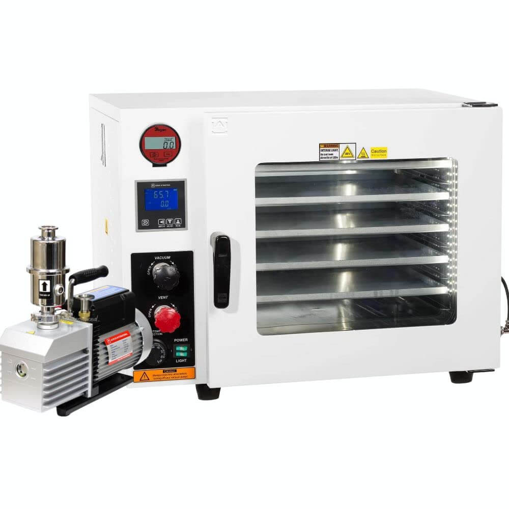 Across International Vacuum Oven with 9 CFM Pump
