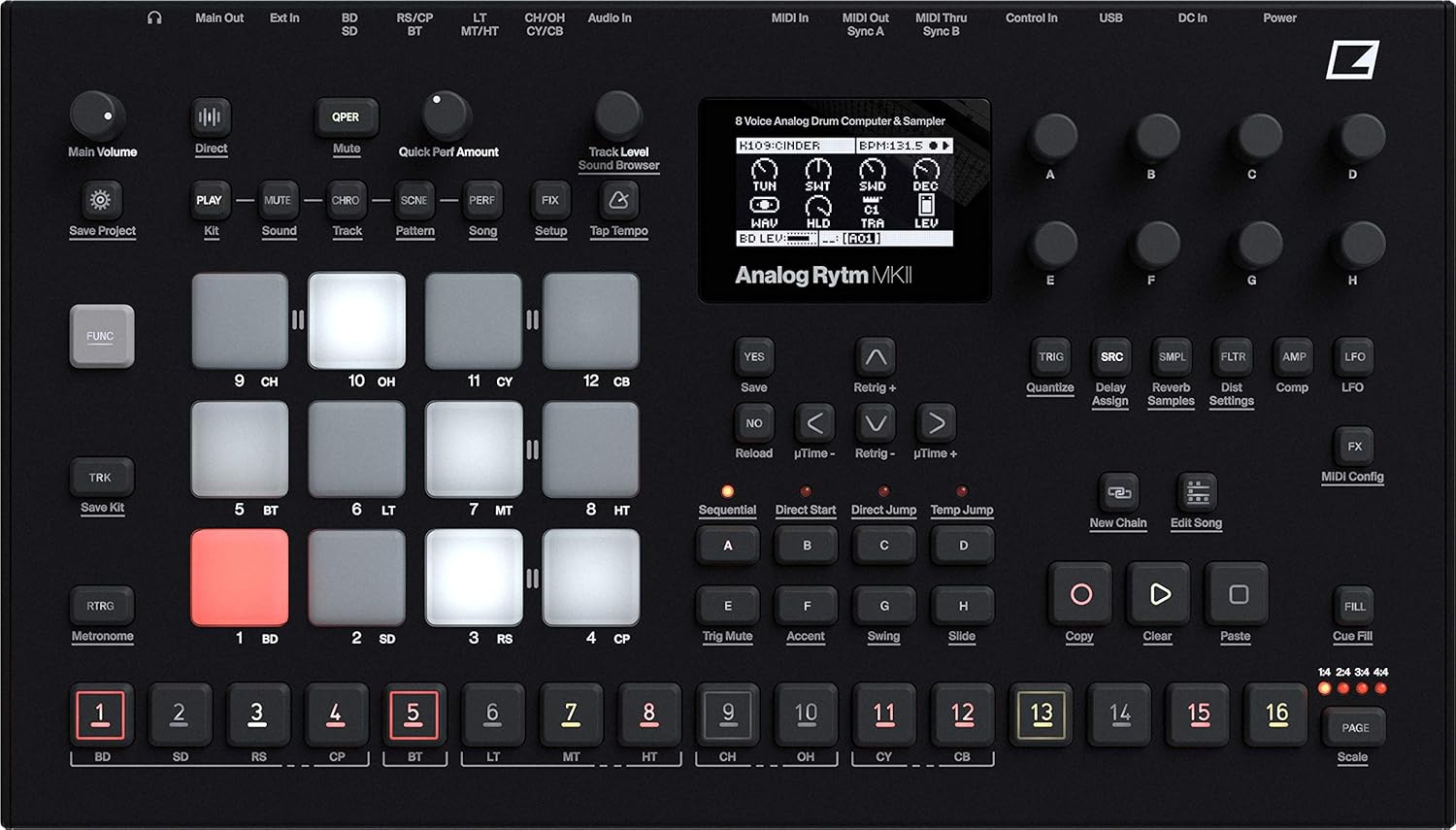 Elektron Digitakt Drum Machine