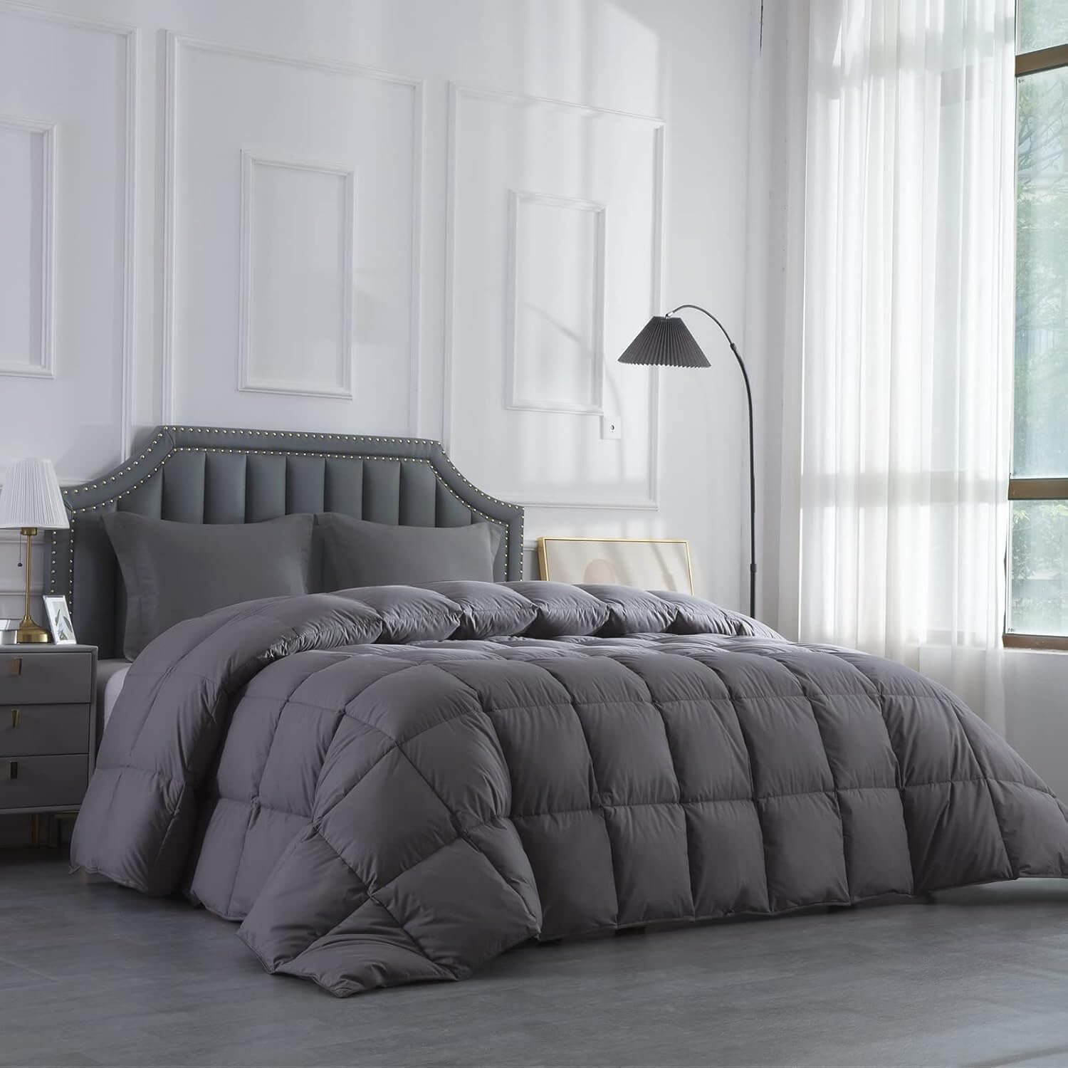 HOMBYS Feather and Down Comforter