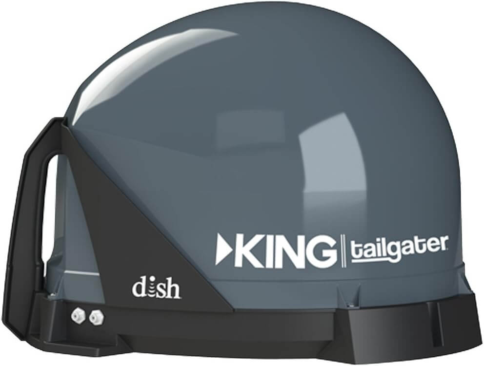 KING Tailgater Portable Satellite TV Antenna