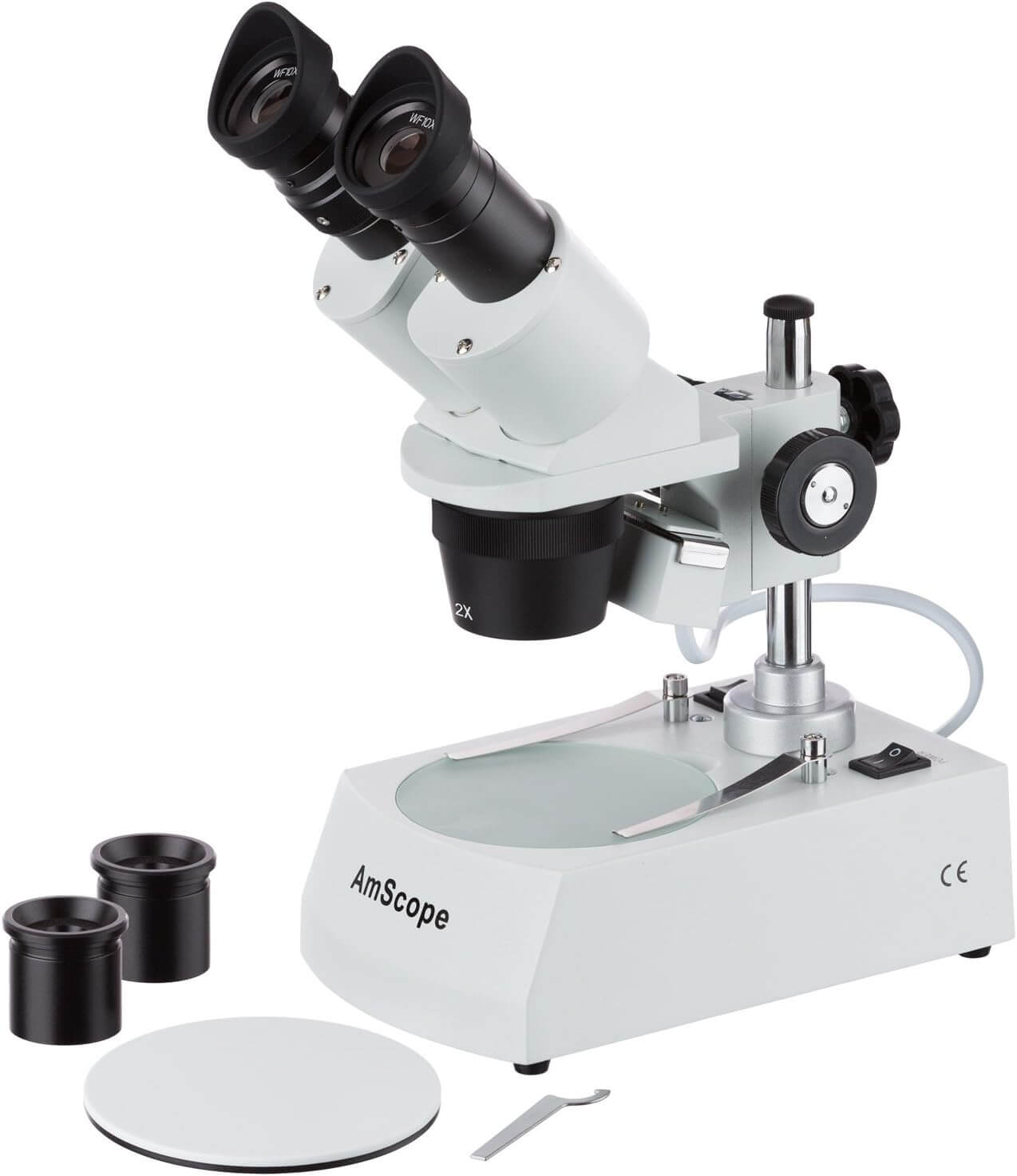 AmScope Forward Binocular Stereo Microscope