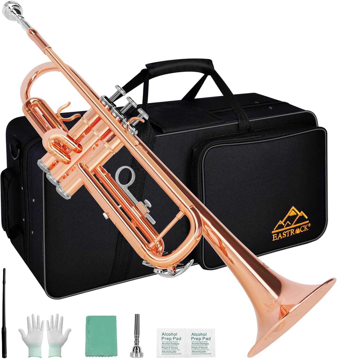 Eastrock Trumpet Standard Brass Bb
