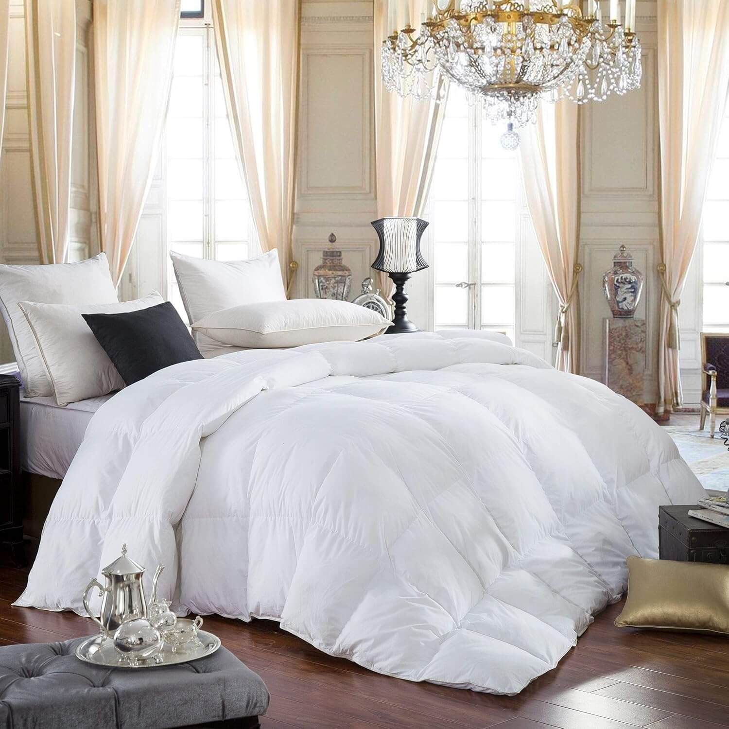 Egyptian Bedding Siberian Goose Down Comforter