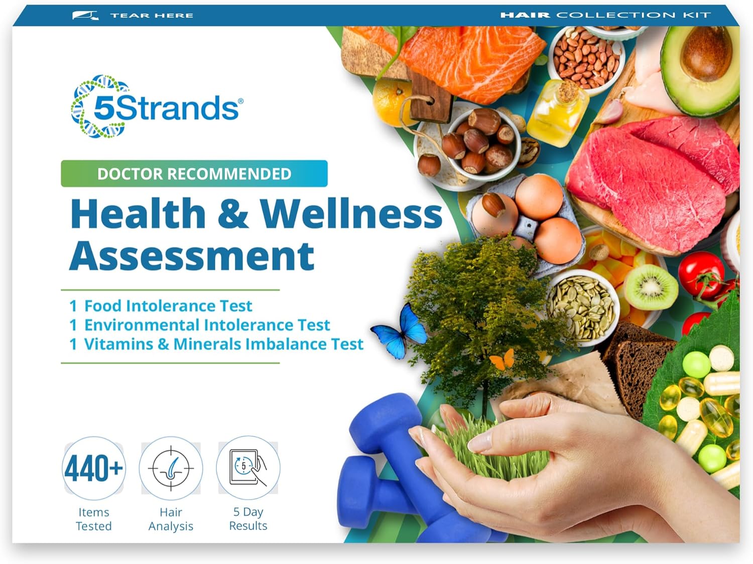 Top 5 Best Food Sensitivity Test Kit 5Strands Intolerances Nutritional Imbalance Test