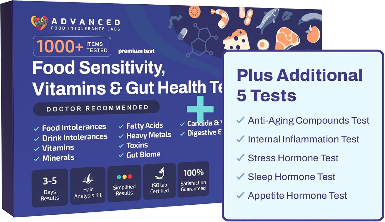 Top 5 Best Food Sensitivity Test Kit AFIL Food Drinks Sensitivity Testing Kit