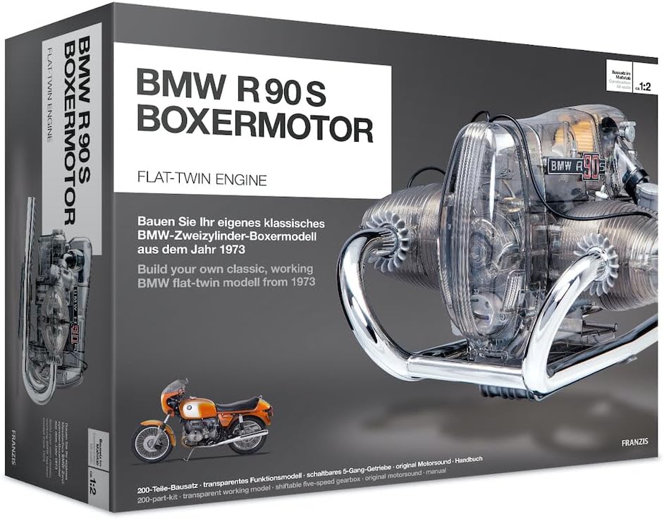 Top 5 Best Model Engine Kits BMW R90 S Flat Twin Engine Model Kit