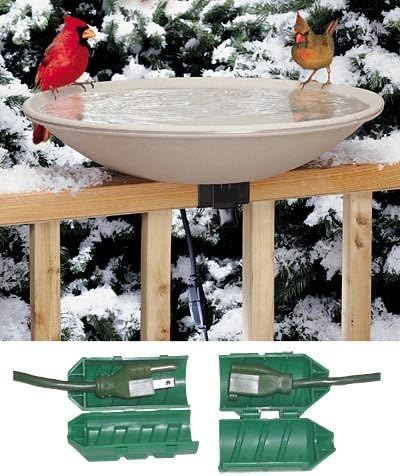 Top 5 Best Heated Bird Bath BestNest API 650 Deck Mounted Heated Bird Bath