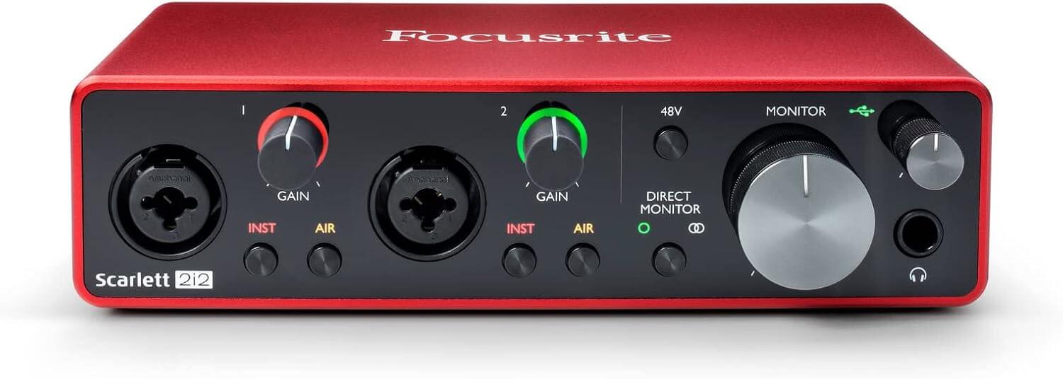 FOCUSRITE SCARLETT 2I2 3RD GEN