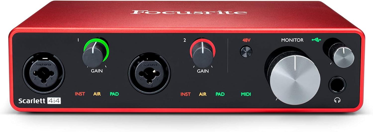 Focusrite Scarlett 4i4 3rd Gen