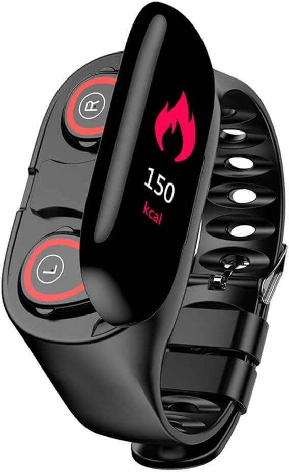 M1 2 in 1 Smartwatch with Earbuds