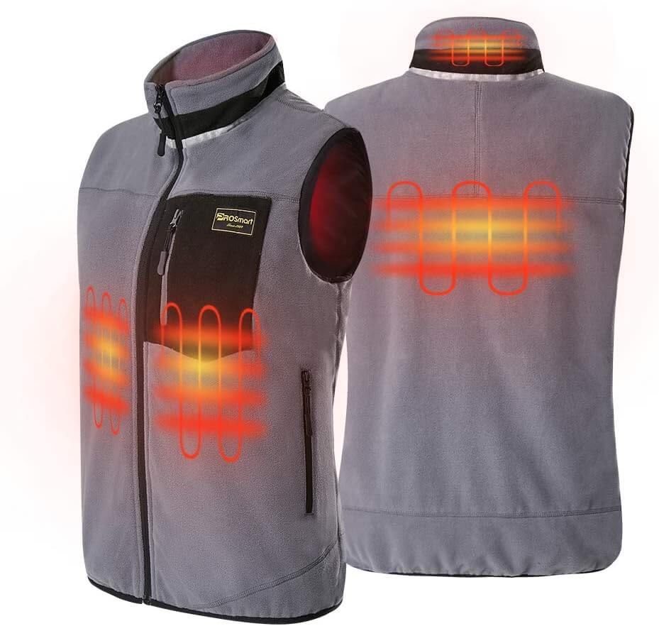 PROSmart Heated Vest Polar Fleece