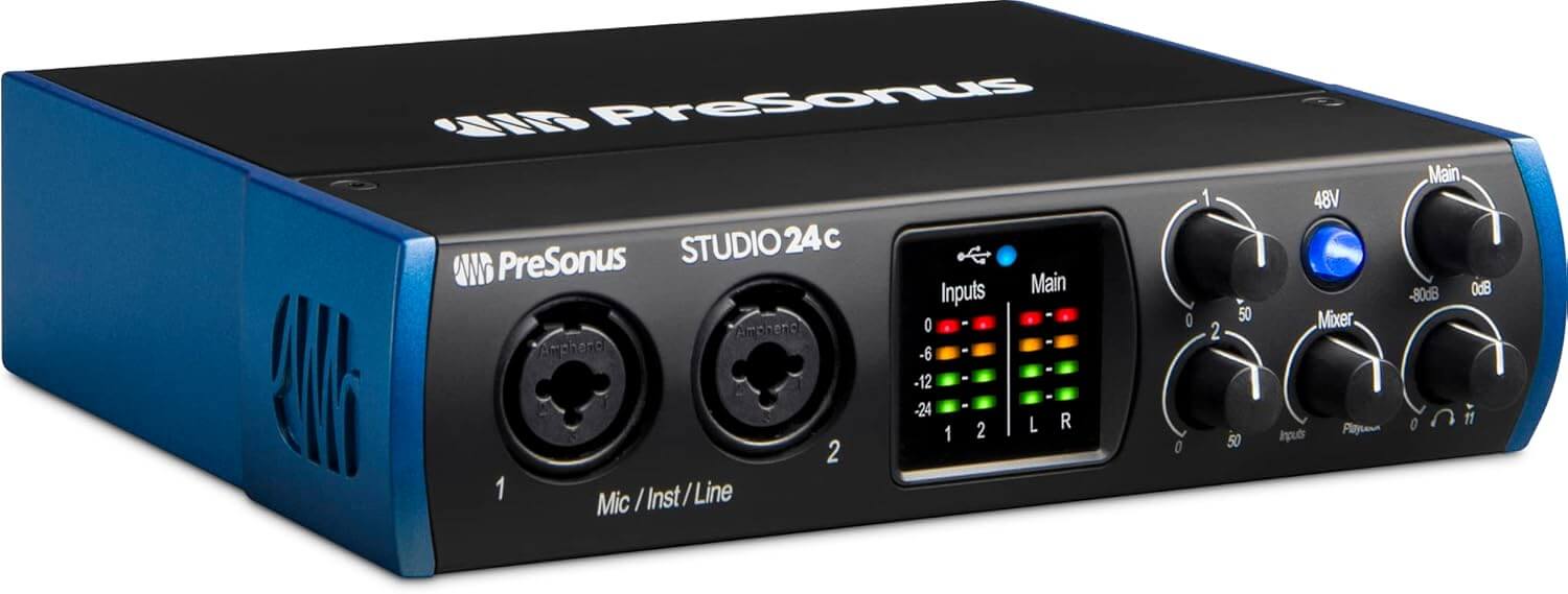 PreSonus Studio 24c USB C Interface