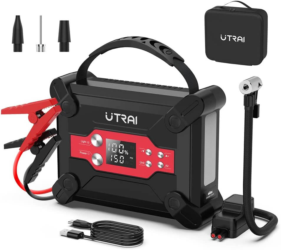 UTRAI Auto XS Jump Starter with Air Compressor