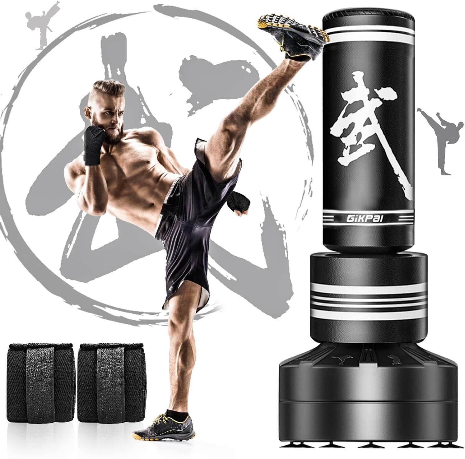 GIKPAL Freestanding Punching Bag